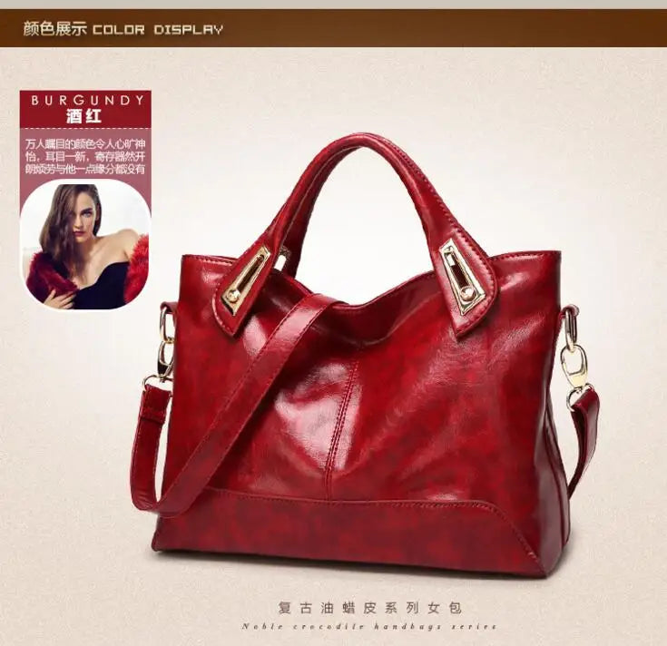 Women Handbag Female Tote Top-Handles Bag