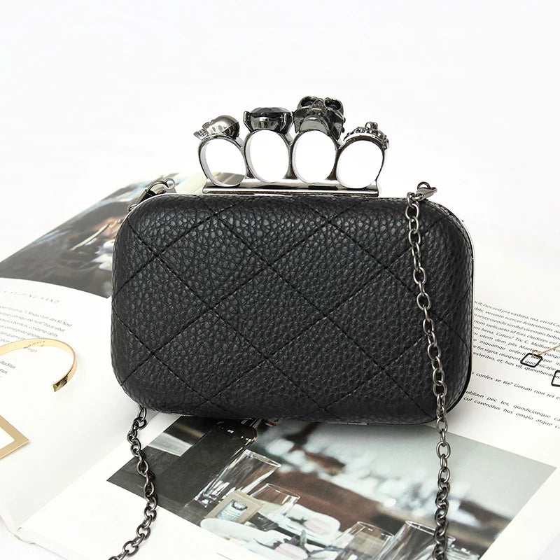 Casual Envelope Bag Women Clutches Handbags Ladies Ghost Bag 050