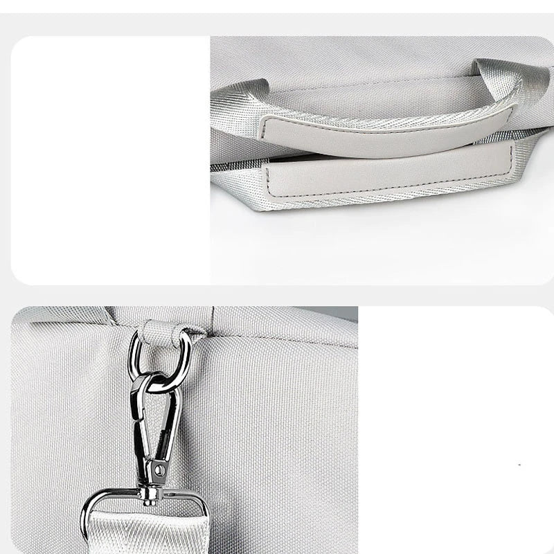 Leather Laptop Handbag for Business Macbook Pro