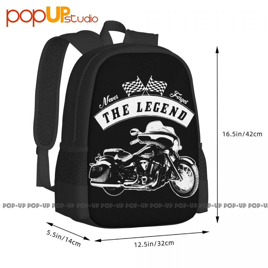 1900 Stratoliner Motorcycle Oldtimer Backpack Large Capacity Beach Bag