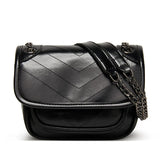 Y10 Casual Chain Shoulder Bag Wild Net Red Small Square Bag