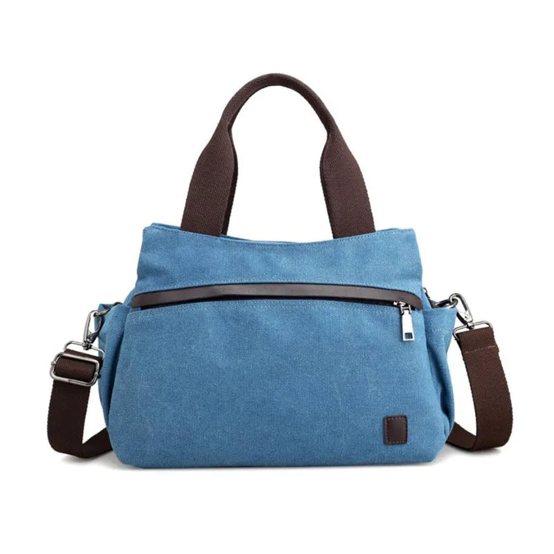 Women's Canvas Shoulder Bag XZ-088