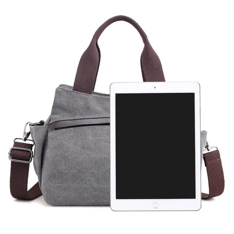 Women's Canvas Shoulder Bag XZ-088