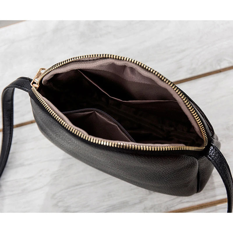 Ybyt Women Leather Shoulder Bag Solid Crossbody Bag