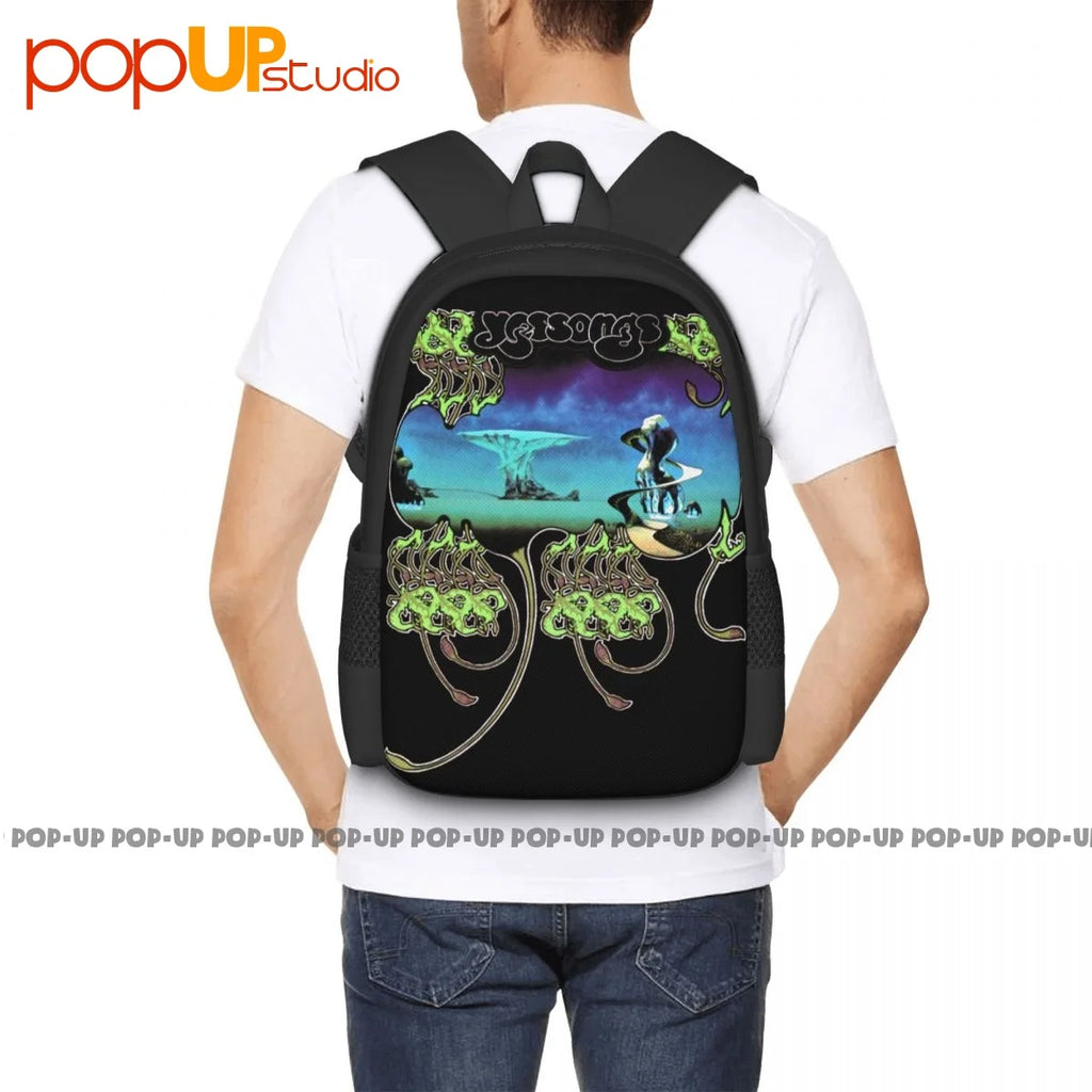 Yes Yessongs Live 1973 Backpack Gym Style 3D Printing Clothes Backpacks