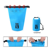 Waterproof Swimming Bag Dry Outdoor Nylon Kayak River Storage PVC Rafting 2L3L5L