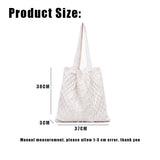 Women's Casual Plush Shoulder Bag Large-capacity Handbag