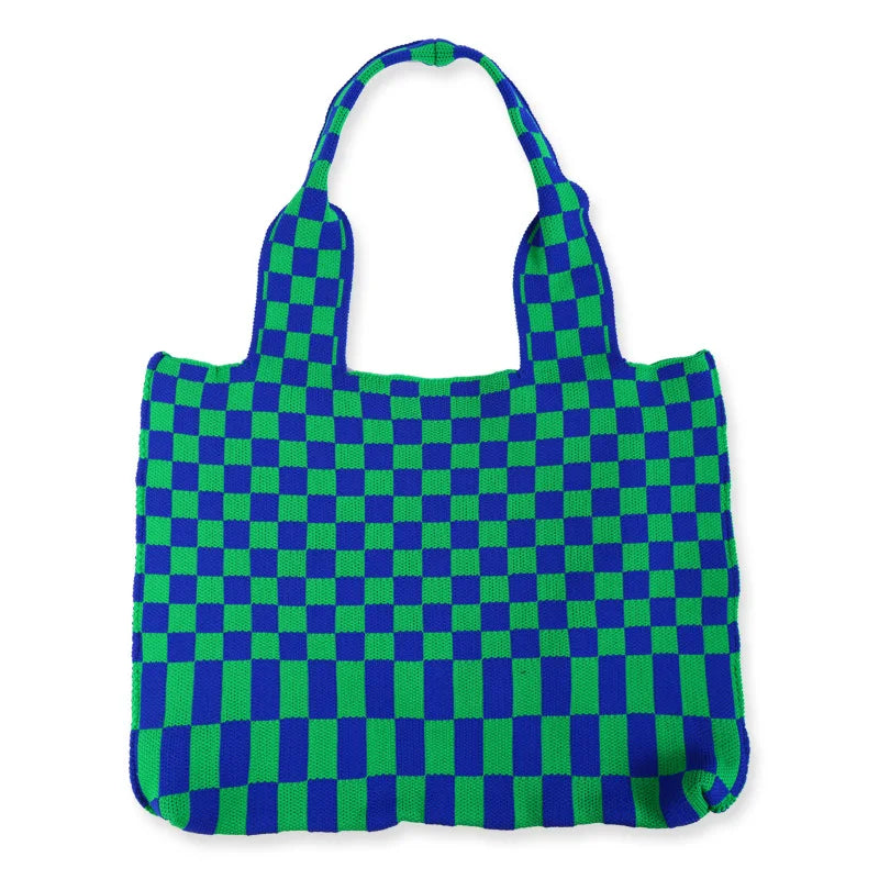 Women's Large Capacity Shoulder Bag College Students Casual Tote Pouch