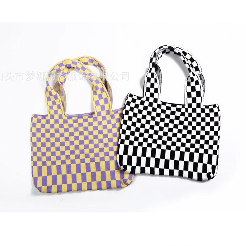 Women's Large Capacity Shoulder Bag College Students Casual Tote Pouch