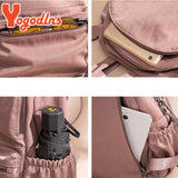 Casual Light Backpack For Women Waterproof Oxford Cloth Rucksack Teenager