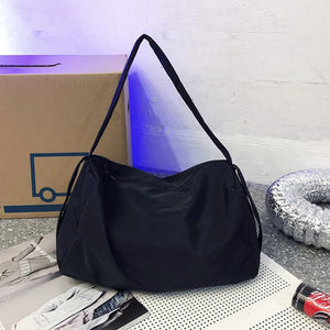 Casual Nylon Shoulder Bag for Women Large Capacity Gym Bags