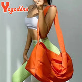 Casual Nylon Shoulder Bag for Women Large Capacity Gym Bags