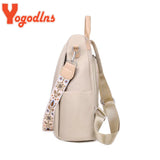 Embroidery Backpack Female Large Capacity Waterproof Rucksack