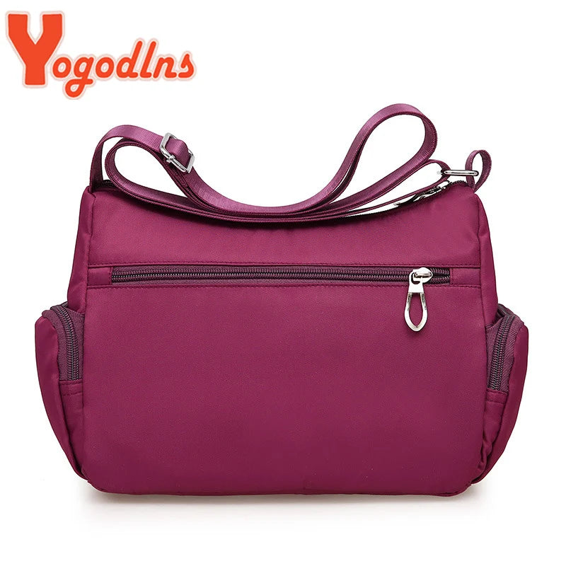 Waterproof Oxford Crossbody Bag Multi-pocket Shoulder Women's Handbag