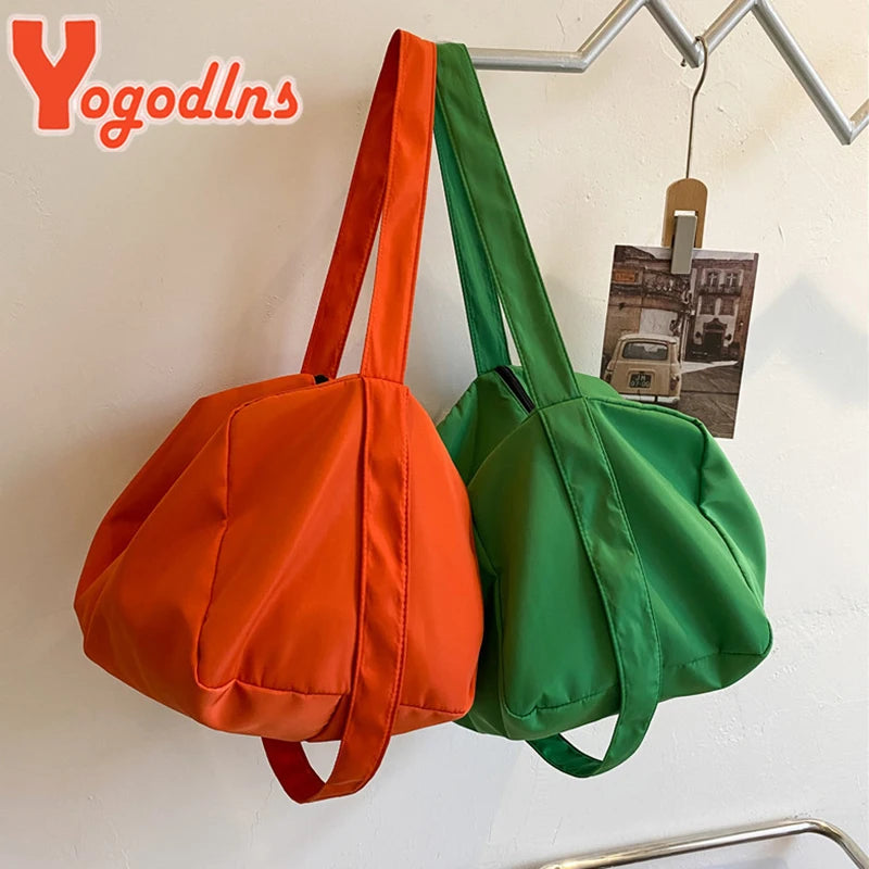 Women's Large Shoulder Bag for School and Gym