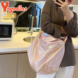 Nylon Shoulder Bag for Women Large Capacity Sport Bag