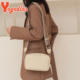 Square Shoulder Bag Women Crossbody Messenger Vintage Hand Bag