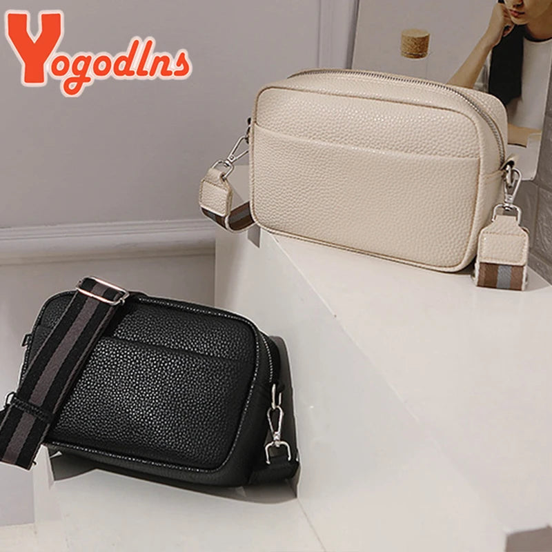 Square Shoulder Bag Women Crossbody Messenger Vintage Hand Bag