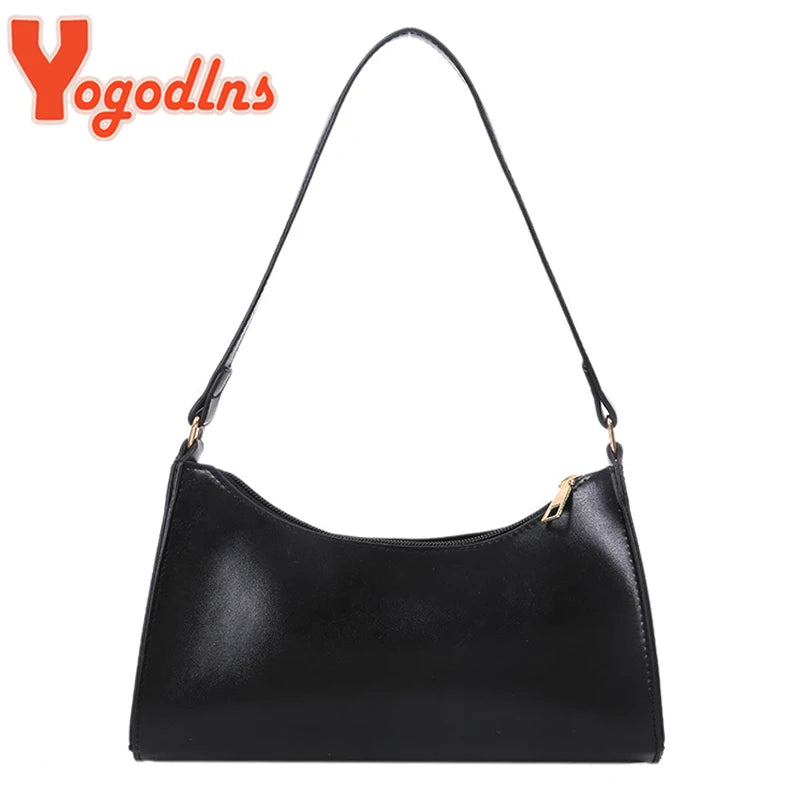 Women's PU Leather Shoulder Bag Handbag Lady Daily Pouch Bolso