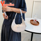 Summer Half-moon Bag For Women Candy Shoulder Bag Candy Underarm Bag