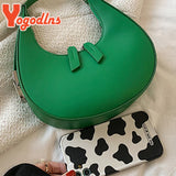 Summer Half-moon Bag For Women Candy Shoulder Bag Candy Underarm Bag
