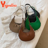 Summer Half-moon Bag For Women Candy Shoulder Bag Candy Underarm Bag