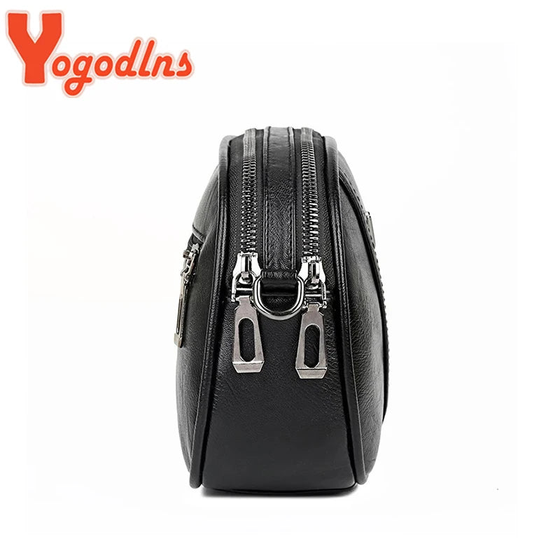 Summer Small Shoulder Messenger Bag Female PU Leather Handbags Crossbody Bags