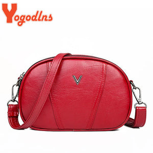Summer Small Shoulder Messenger Bag Female PU Leather Handbags Crossbody Bags