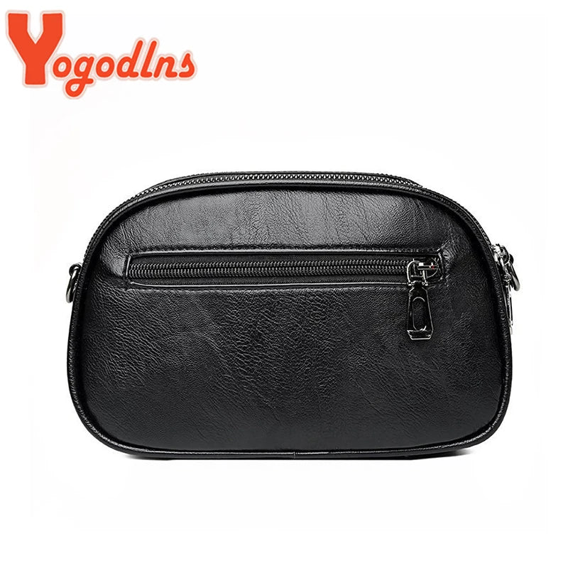 Summer Small Shoulder Messenger Bag Female PU Leather Handbags Crossbody Bags