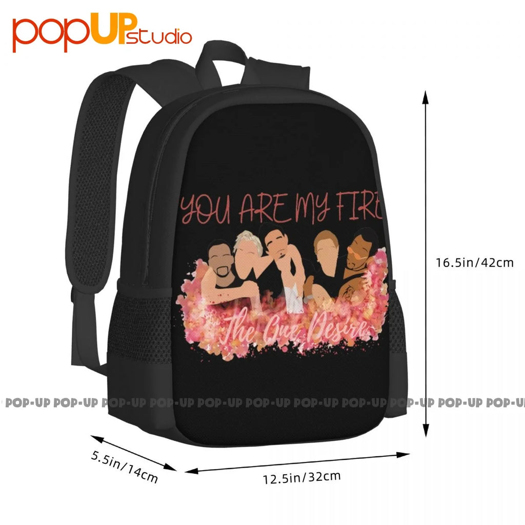 Backstreet Boys Backpack Large Capacity Print Storage Bag