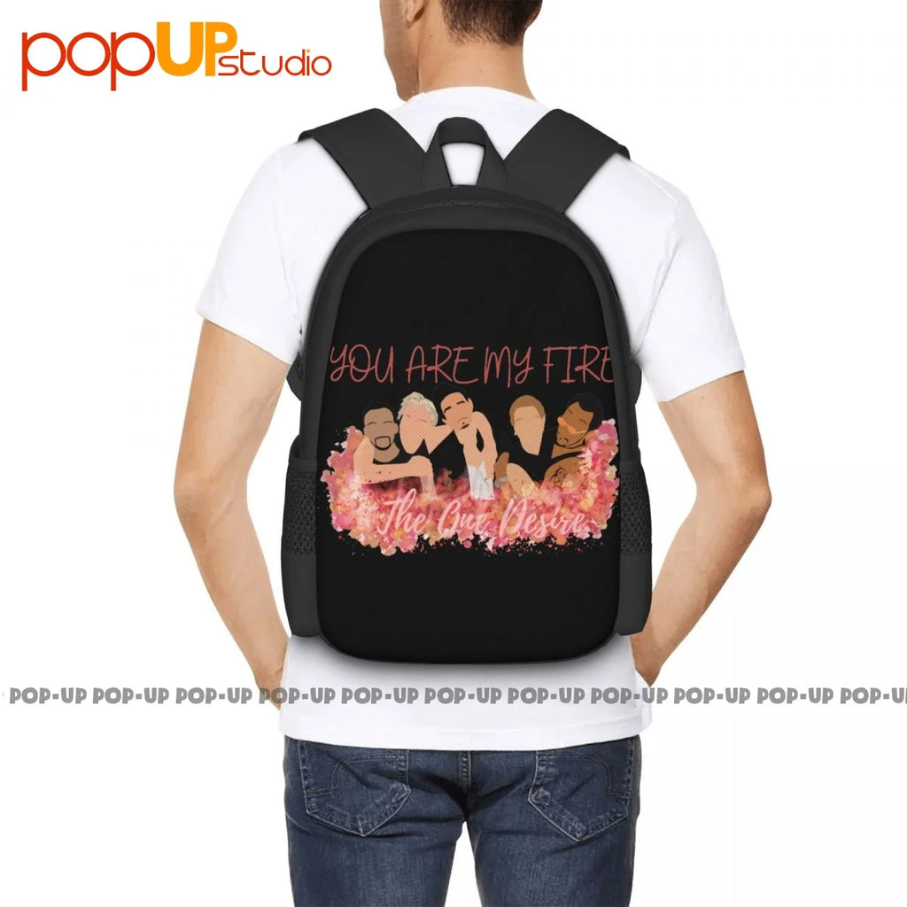 Backstreet Boys Backpack Large Capacity Print Storage Bag