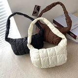 Fluffy Tote Bags Mini Shoulder Underarm Bag Winter Ladies Small Purse Handbags