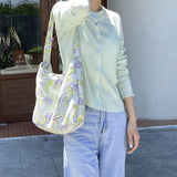 Women Shoulder Bags Casual Female Cloth Underarm Bag Retro Tote Handbags