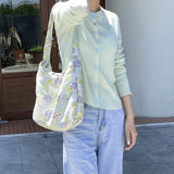 Women Shoulder Bags Casual Female Cloth Underarm Bag Retro Tote Handbags