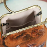 Vintage Cheongsam Bag Ladies Antique Shoulder Bags Printing Versatile