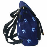 Yunnan National Style Floral Print Cotton Backpack