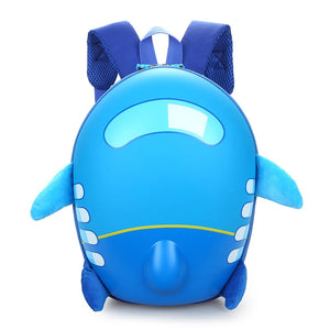 Cartoon Eggshell Kindergarten Bag Boys Girls Baby Backpack Kids Shoulder Bag