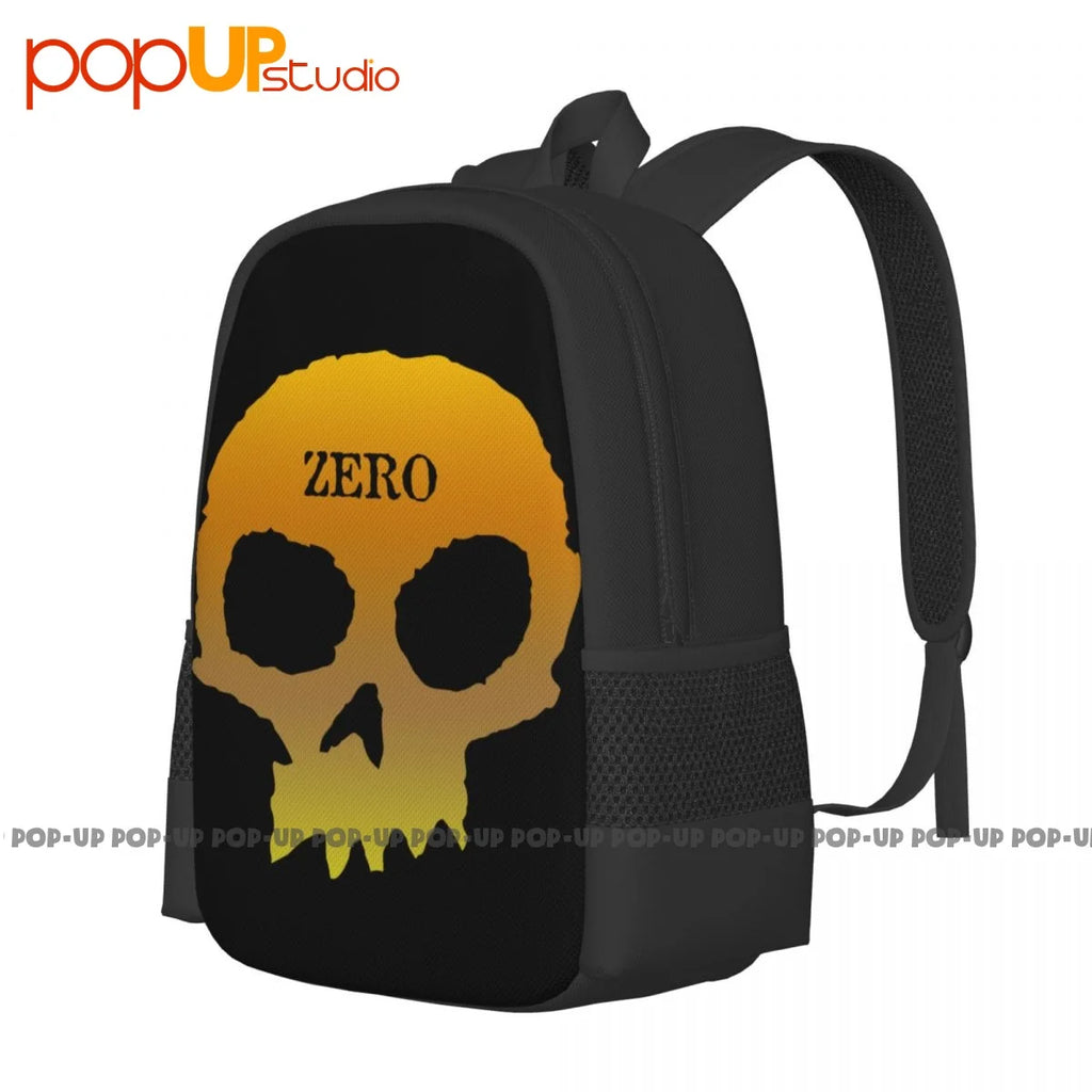 Zero Single Skull Backpack Portable Gym Tote Riding Backpack