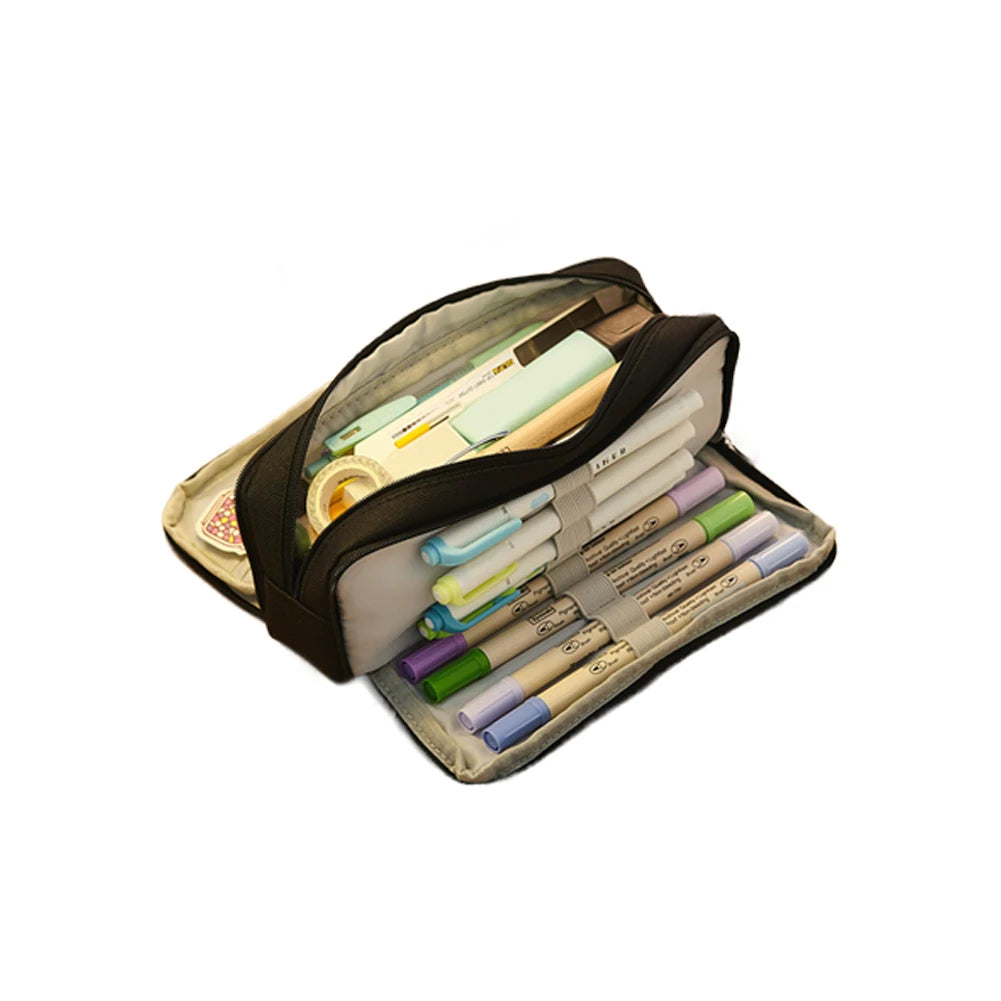 Waterproof Zipper Pencil Case for Students