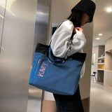 Aliwood Large Sequins Letter Shoulder Bag Waterproof Tote Beach Bag