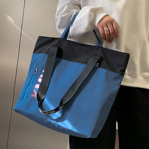 Aliwood Large Sequins Letter Shoulder Bag Waterproof Tote Beach Bag