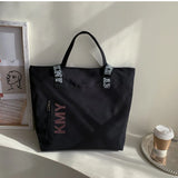 Aliwood Large Sequins Letter Shoulder Bag Waterproof Tote Beach Bag