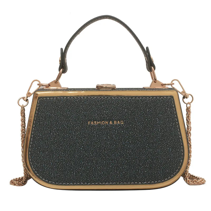 Women's Solid PU Leather Crossbody Bags