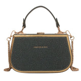 Women's Solid PU Leather Crossbody Bags