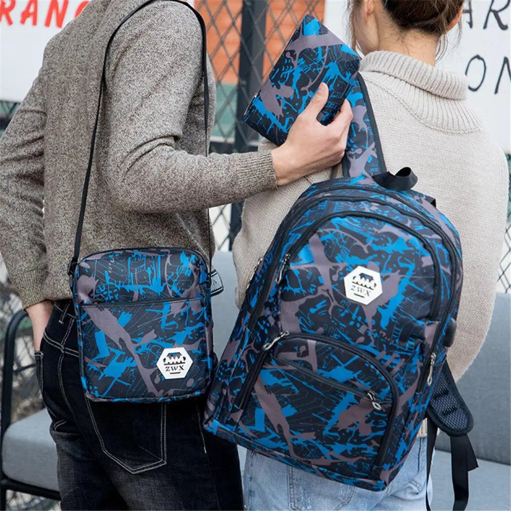 Boys Large School Backpack Bagpack for Teenagers