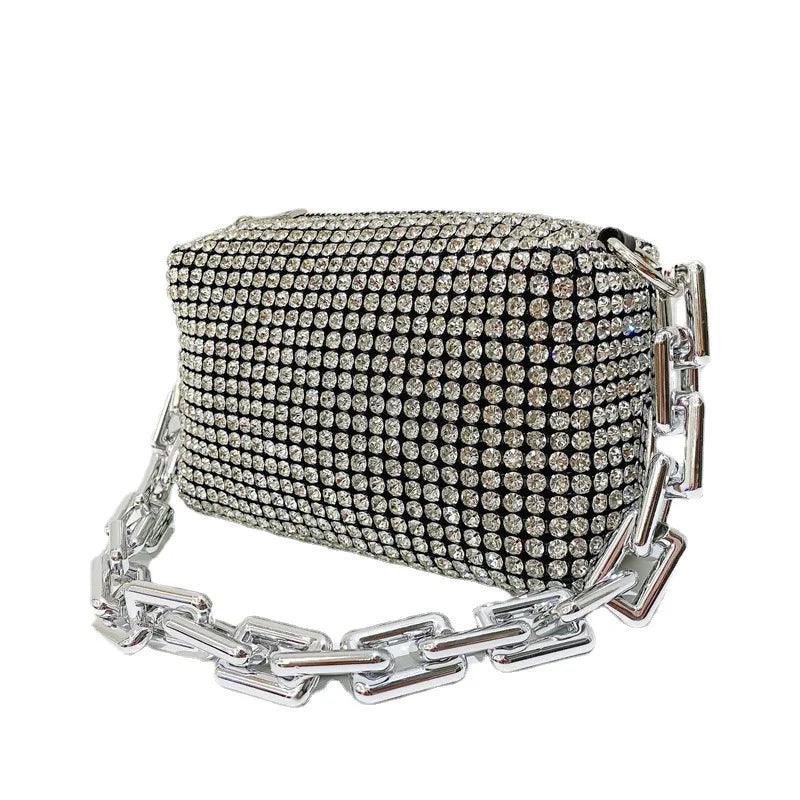 Casual Full Diamond Crossbody Bag for Women
