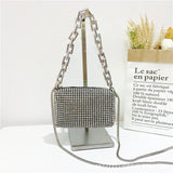 Casual Full Diamond Crossbody Bag for Women