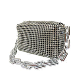 Casual Full Diamond Crossbody Bag for Women, Purses and Handbags, Dinner Bag