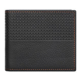 Leather Men's Wallet with Dollar Clip Short Business Wallet