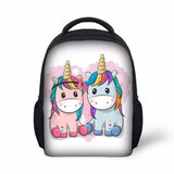 Unicorn Printing Backpack Girls Mochila Escolar Kindergarten Bag